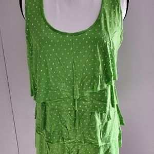 COPY - Liz Claiborne Women's Ruffle Layered Sleeveless Blouse